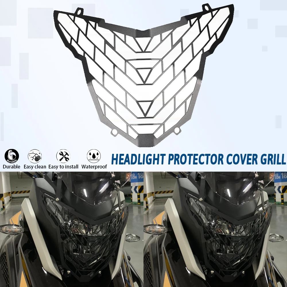 FOR KOVE 500X 400X 500 X 400 X 525X Headlight Protector Grille Light Cover Protective Guard Motorcycle CNC Aluminium Accessories
FOR KOVE 500X 400X 500 X 400 X 525X Headlight Protector Grille Light Cover Protective Guard Motorcycle CNC Aluminium Accessories