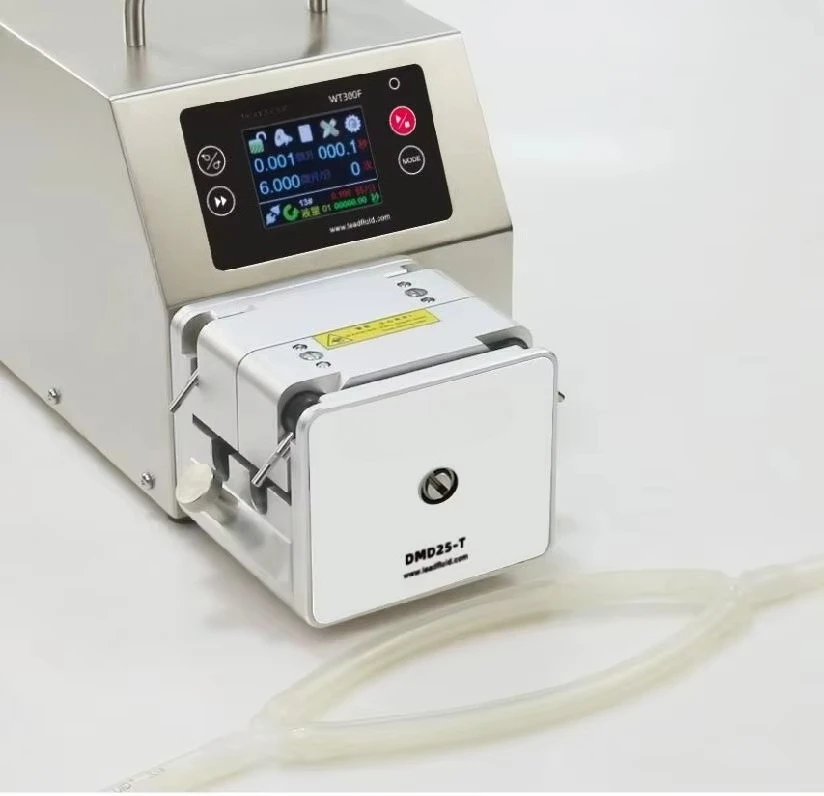 Pharmaceutical Industry Application Low Pressure Large Flow Low Pulsation DMD25-T Peristaltic Pump Head
Pharmaceutical Industry Application Low Pressure Large Flow Low Pulsation DMD25-T Peristaltic Pump Head