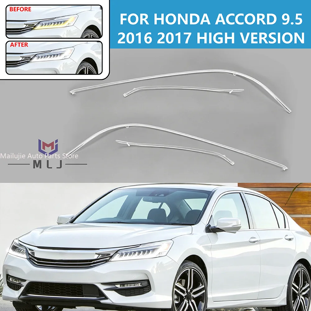 For Honda Accord 9.5 2016-2017 LED DRL Light guide plate Light guide tube High-end version Headlight Daytime Running Light
For Honda Accord 9.5 2016-2017 LED DRL Light guide plate Light guide tube High-end version Headlight Daytime Running Light