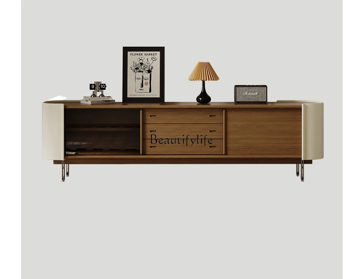 54*Retro cherry wood TV cabinet Small apartment living room Home antique solid wood living room Storage floor cabinet
54*Retro cherry wood TV cabinet Small apartment living room Home antique solid wood living room Storage floor cabinet