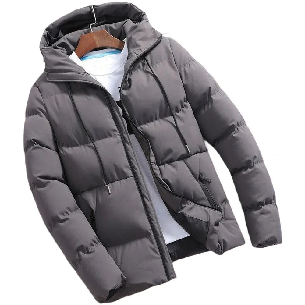 Men's Solid Hooded Parka Coat Thick Warm Casual Jacket for Business and Daily Use Designed for Spring Autumn Winter Outwear
Men's Solid Hooded Parka Coat Thick Warm Casual Jacket for Business and Daily Use Designed for Spring Autumn Winter Outwear