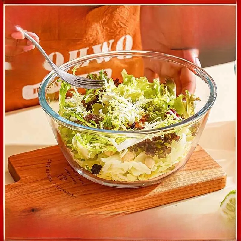 Набор термостойких стеклянных мисок для микроволновой печи: современные, простые, прозрачные миски для супов, салатов и выпечки, для взрослых.
Набор термостойких стеклянных мисок для микроволновой печи: современные, простые, прозрачные миски для супов, салатов и выпечки, для взрослых.