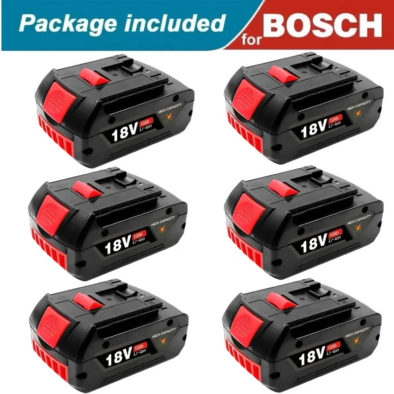 18V 10.0Ah for Bosch 18V batterysuitable for Bosch 18V power toolsrechargeable lithium-ion battery pack+charger
18V 10.0Ah for Bosch 18V batterysuitable for Bosch 18V power toolsrechargeable lithium-ion battery pack+charger