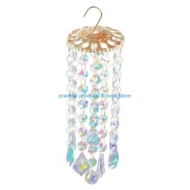 77JB Crystal Wind Hangable Colorful Pendant Art Ornament for Home Balcony Garden Yard Front Door Decoration
77JB Crystal Wind Hangable Colorful Pendant Art Ornament for Home Balcony Garden Yard Front Door Decoration