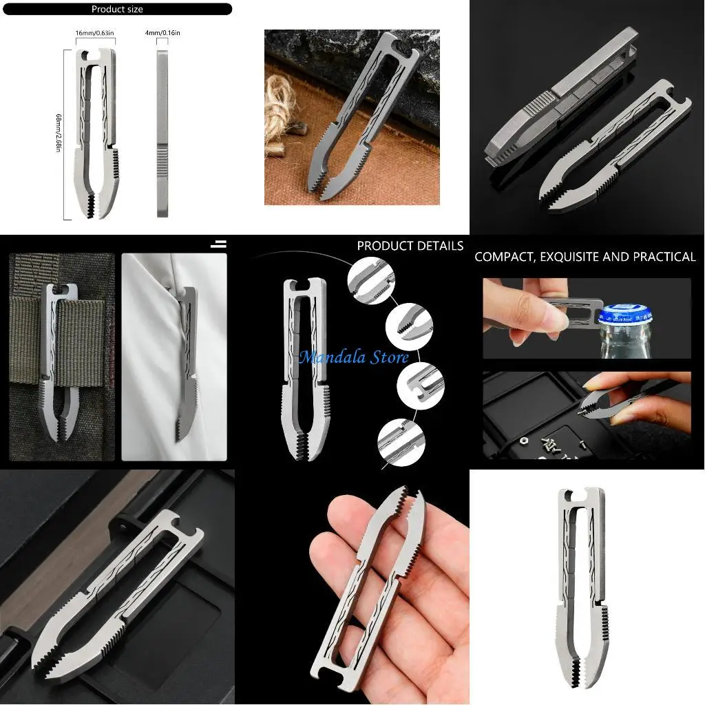 U2JC Metal Precisions Grip Multiuse Tweezers For Outdoor Travel Camping Craft
U2JC Metal Precisions Grip Multiuse Tweezers For Outdoor Travel Camping Craft