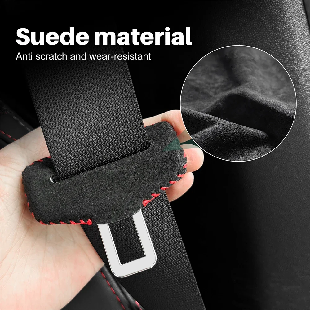 Замшевая накладка на пряжку ремня безопасности для MINI Cooper Countryman U25 2024 2025 2026, защита от ударов, аксессуары из искусственной кожи
Замшевая накладка на пряжку ремня безопасности для MINI Cooper Countryman U25 2024 2025 2026, защита от ударов, аксессуары из искусственной кожи