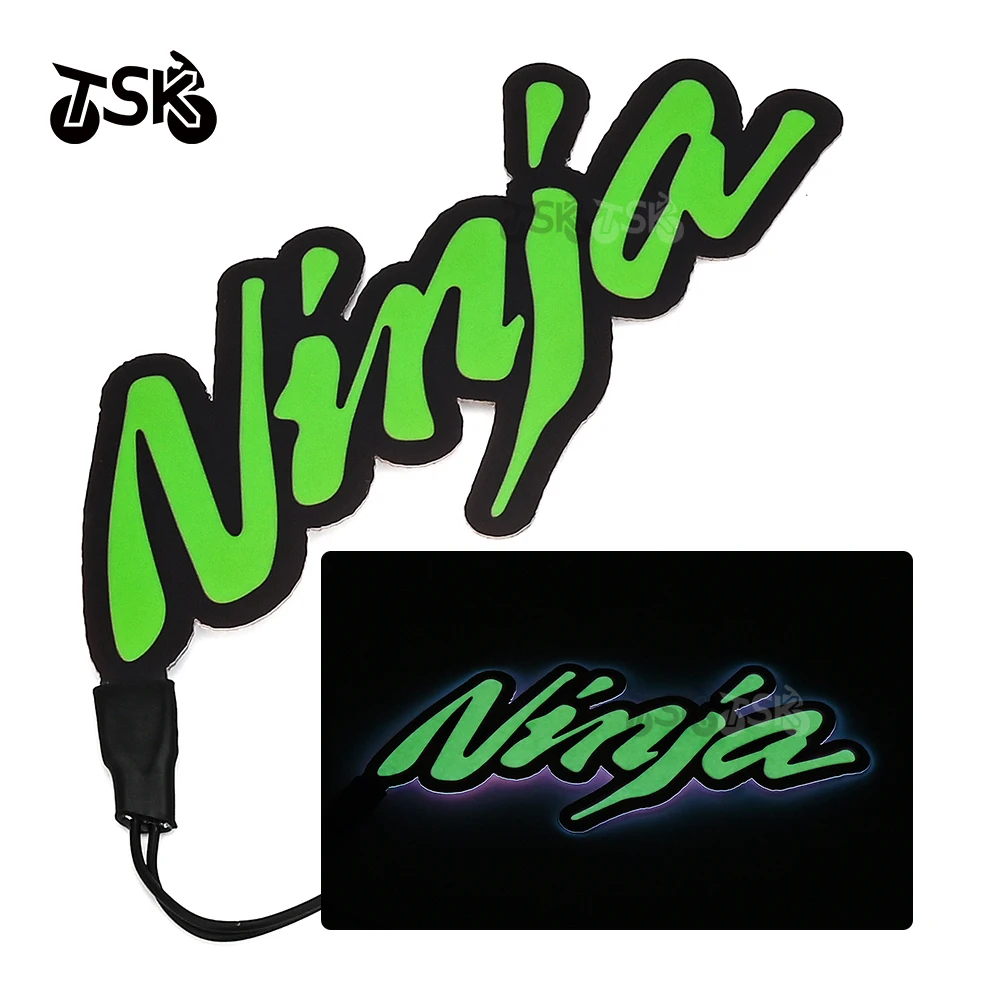 Motorcycle Night Cold Ride Light For Kawasaki Ninja 400 ZX 10R ZX 6R ZX 4R Z 800 Logo Sticker Motorcycle Helmet Decal
Motorcycle Night Cold Ride Light For Kawasaki Ninja 400 ZX 10R ZX 6R ZX 4R Z 800 Logo Sticker Motorcycle Helmet Decal