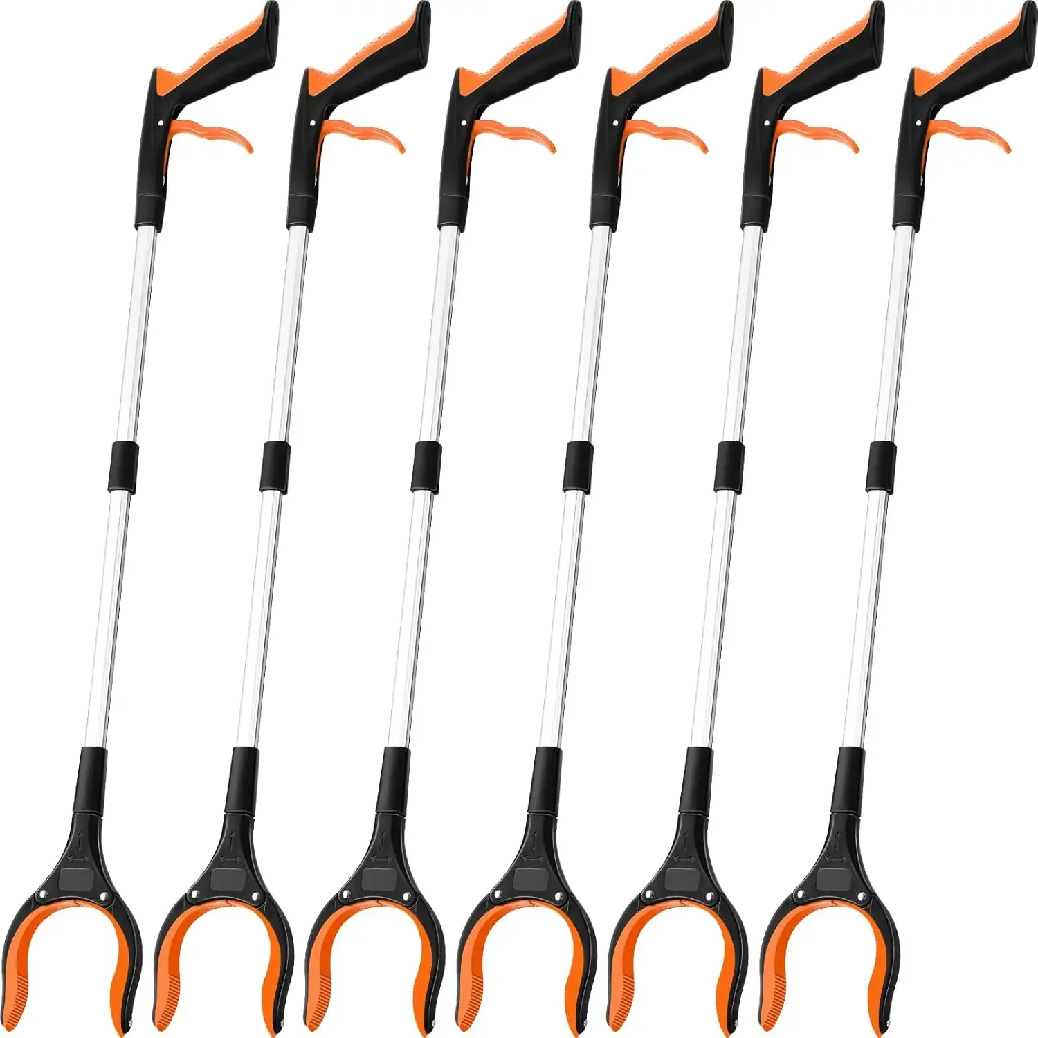 6 Pack Trash Grabber Reacher Tool for Elderly, 32" Foldable Trash Picker Upper Grabber Long Handy Mobility Aids Lightweight
6 Pack Trash Grabber Reacher Tool for Elderly, 32" Foldable Trash Picker Upper Grabber Long Handy Mobility Aids Lightweight