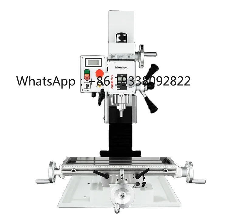WMD25V Vertical Drilling and Milling Lathe High Precision Manual Mill Drill Lathe Small Milling Machine
WMD25V Vertical Drilling and Milling Lathe High Precision Manual Mill Drill Lathe Small Milling Machine