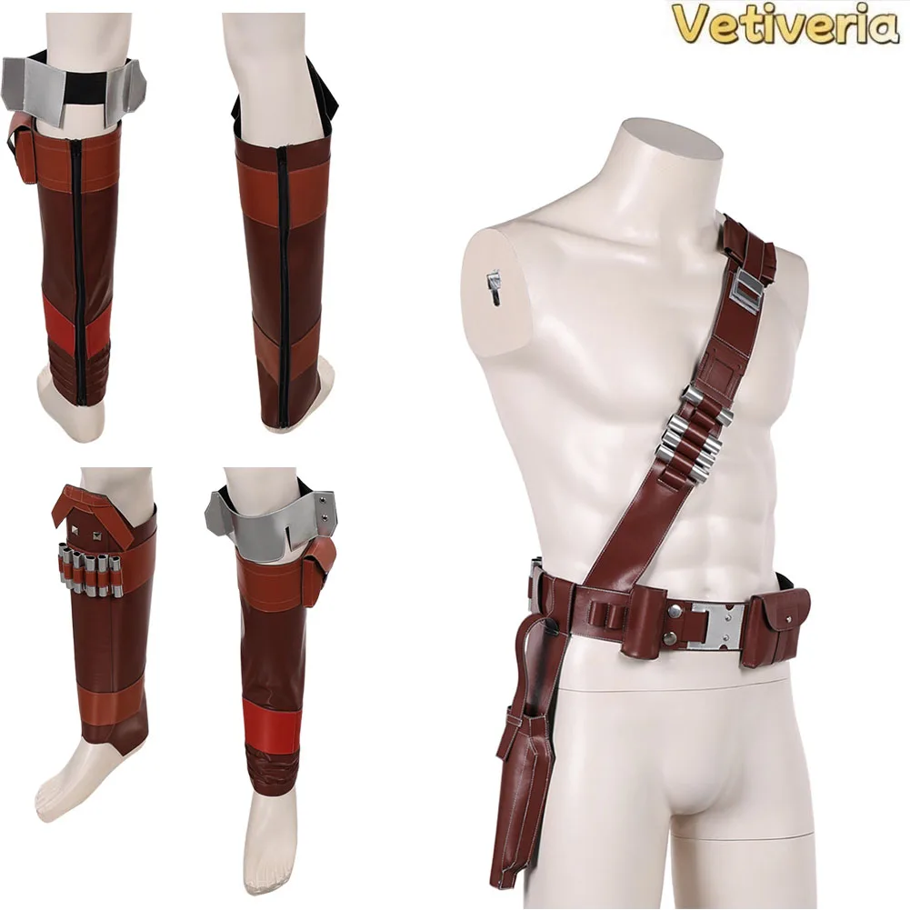TV Space Battle Din Djarin Cosplay Strap Belt Waistband Leg Gaurd Knight Gun Bag Halloween Carnival Disfraz Costume Accessories
TV Space Battle Din Djarin Cosplay Strap Belt Waistband Leg Gaurd Knight Gun Bag Halloween Carnival Disfraz Costume Accessories