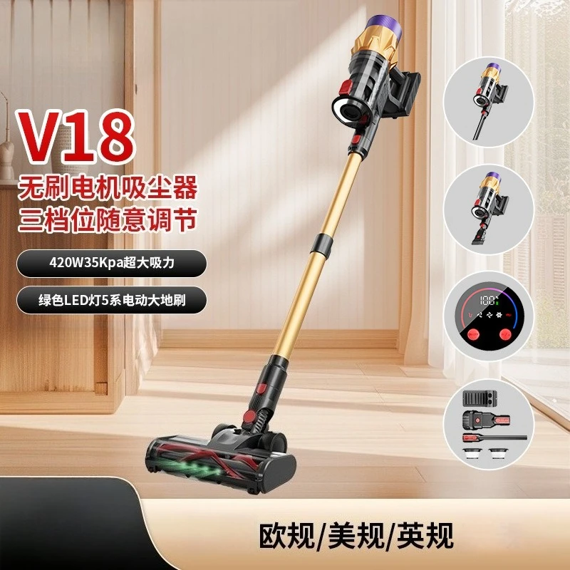 Dust Wireless Household Handheld 420W35Kpa Large Suction High Power Carpet Cleaning Vacuum Cleaner
Dust Wireless Household Handheld 420W35Kpa Large Suction High Power Carpet Cleaning Vacuum Cleaner
