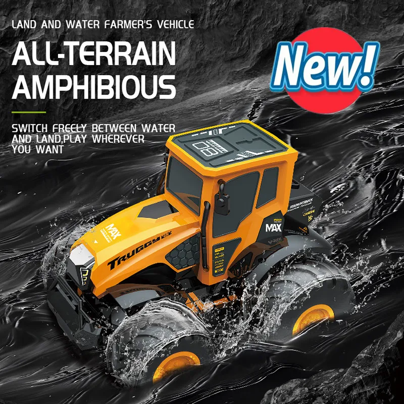 1/16 RC Car 4WD All Terrain Off-Road Pickup Amphibious Remote Control Car Stunt Car Kids Christmas Birthday Presents For Boy
1/16 RC Car 4WD All Terrain Off-Road Pickup Amphibious Remote Control Car Stunt Car Kids Christmas Birthday Presents For Boy