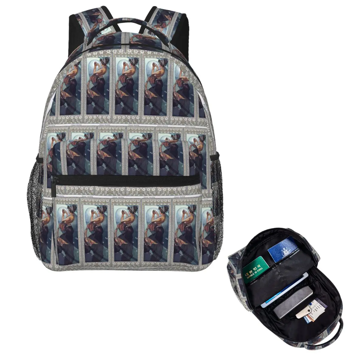 Etoile Polaire Alphonse Mucha Student Backpack School Bag Hiking Travel Daypack for Boys Girls Fashion Bookbag Shoulder Bags
Etoile Polaire Alphonse Mucha Student Backpack School Bag Hiking Travel Daypack for Boys Girls Fashion Bookbag Shoulder Bags