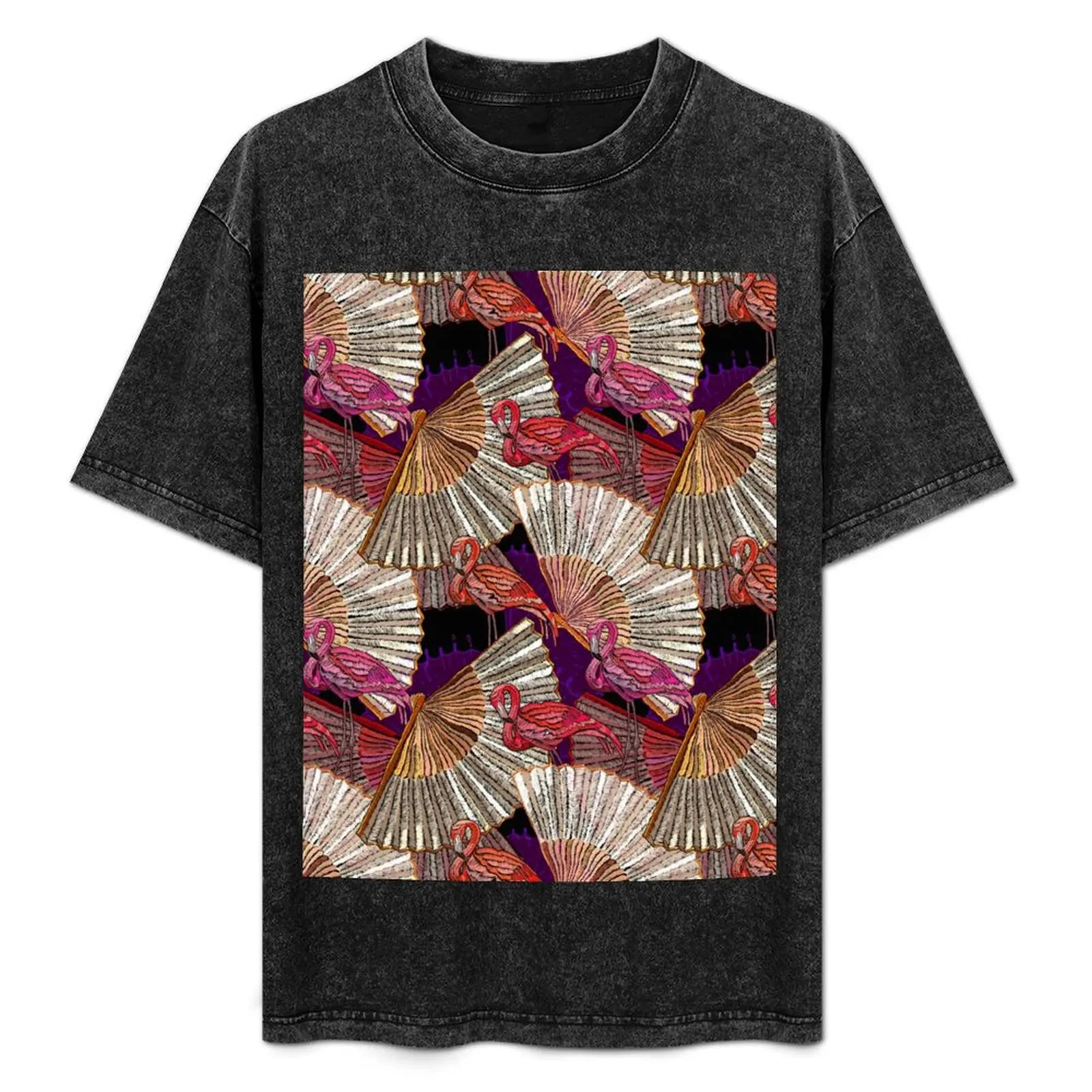 Pink flamingo and japan fan T-Shirt summer clothes baggy shirts graphic tee shirt men clothing
Pink flamingo and japan fan T-Shirt summer clothes baggy shirts graphic tee shirt men clothing