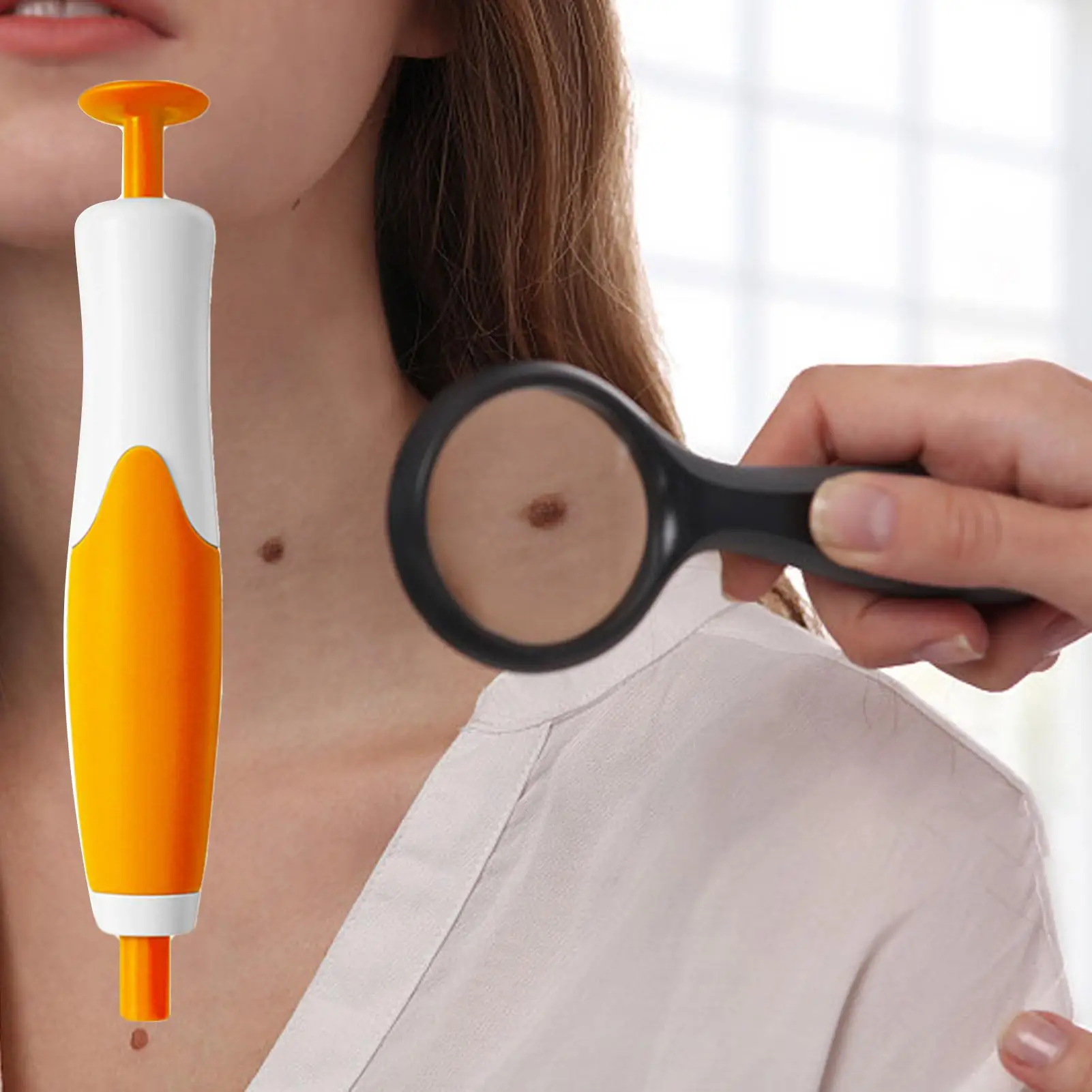 2 in 1 Auto Skin Tags Remover Device Adult Mole Wart Painless Remover Face Care Beauty Tools for Small to Large Sized Skin Tags
2 in 1 Auto Skin Tags Remover Device Adult Mole Wart Painless Remover Face Care Beauty Tools for Small to Large Sized Skin Tags