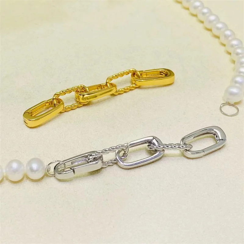 S925 Sterling Silver Clasp With Open Jump Ring jewelry Clasp For Chain Necklace Bracelet Connectors Jewelry Accessories
S925 Sterling Silver Clasp With Open Jump Ring jewelry Clasp For Chain Necklace Bracelet Connectors Jewelry Accessories