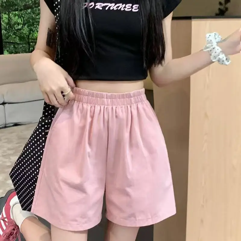 Fanceey Summer Women Double Pockets Cargo Short Pants Lady Solid Wide Leg Wash Shorts Girls Korean Baggy High Waisted Slacks
Fanceey Summer Women Double Pockets Cargo Short Pants Lady Solid Wide Leg Wash Shorts Girls Korean Baggy High Waisted Slacks