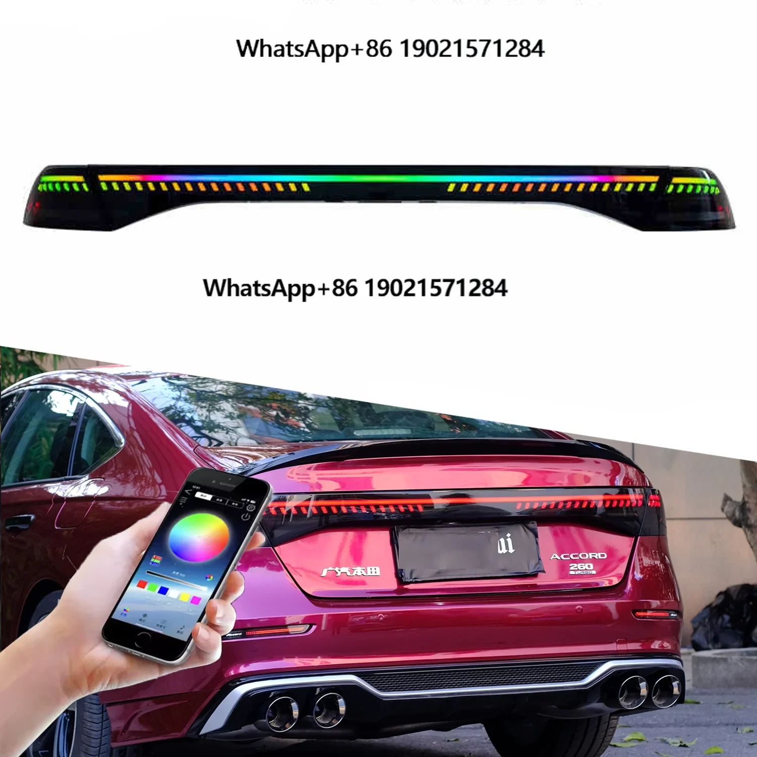 CAR LED LAMP FOR Honda 11th Accord 2023-2024 LED Trunk Taillights Dynamic Animation New 24V Auto Rear Tail Lamp Assembly
CAR LED LAMP FOR Honda 11th Accord 2023-2024 LED Trunk Taillights Dynamic Animation New 24V Auto Rear Tail Lamp Assembly
