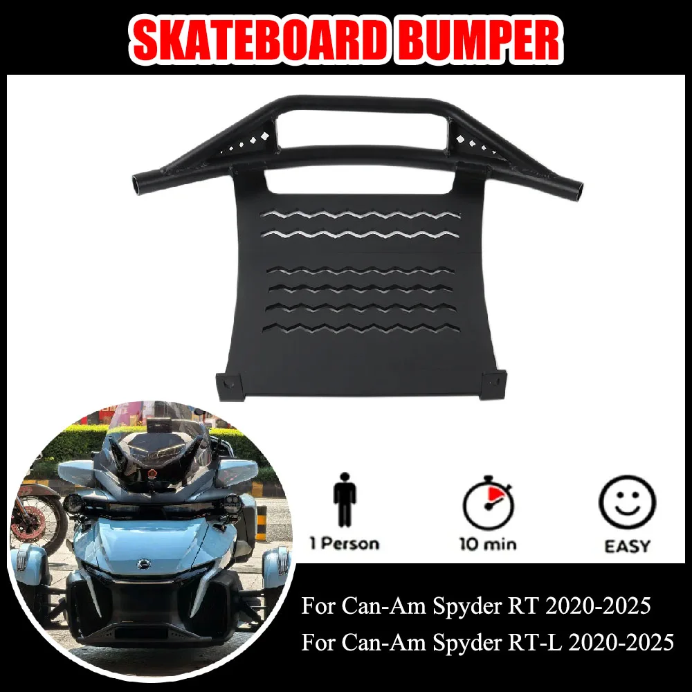 For Can-Am Spyder RT2020-2025NEW StylePerformance Tubular Front Bumper with Skid Plate For Can-Am Spyder RT-L2020-2025Motorcycle
For Can-Am Spyder RT2020-2025NEW StylePerformance Tubular Front Bumper with Skid Plate For Can-Am Spyder RT-L2020-2025Motorcycle
