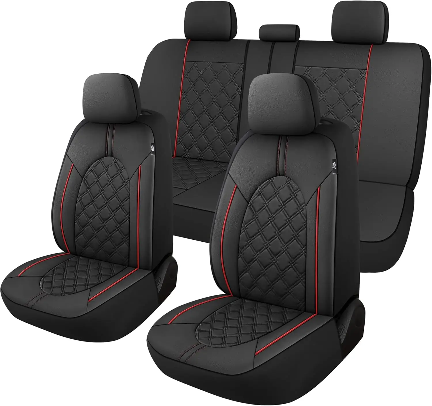 Luxury PU Leather Car Seat Covers Full Set-Waterproof Seat Protectors with Split Bench Seat Covers for Cars-Universal Cars
Luxury PU Leather Car Seat Covers Full Set-Waterproof Seat Protectors with Split Bench Seat Covers for Cars-Universal Cars