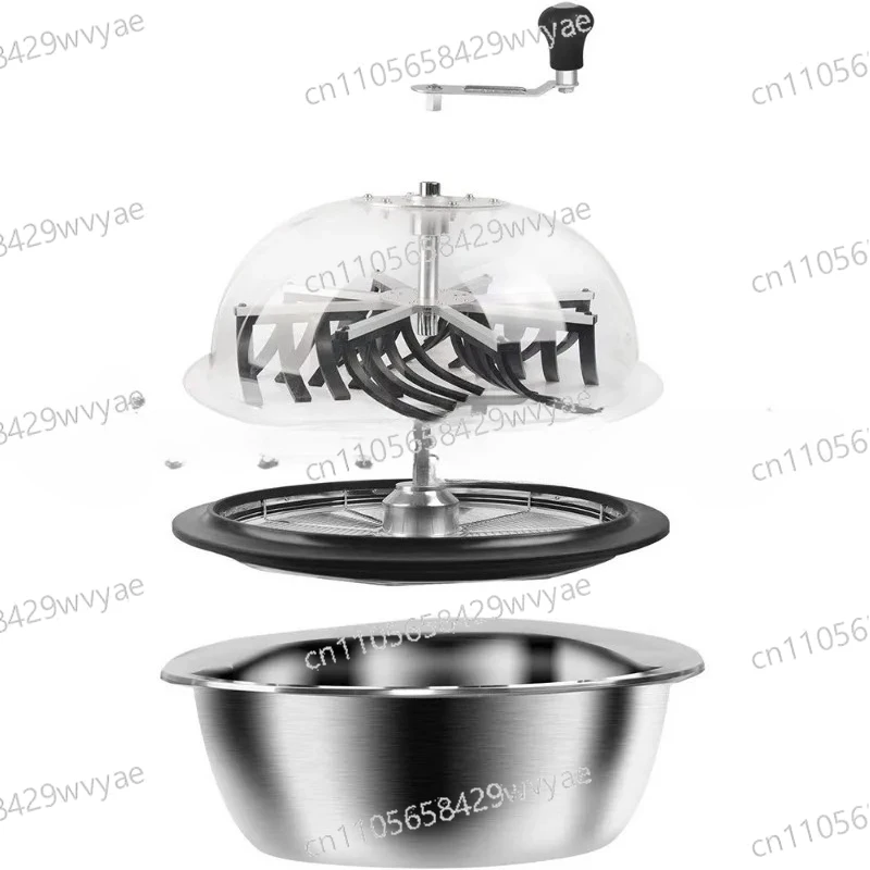 Manual Hydroponic Leaf and Shoot Trimmer, 13/16/19/24 Inch Bowl Shaped Grass Grinder, Bowl Shaped Rotating Drum
Manual Hydroponic Leaf and Shoot Trimmer, 13/16/19/24 Inch Bowl Shaped Grass Grinder, Bowl Shaped Rotating Drum