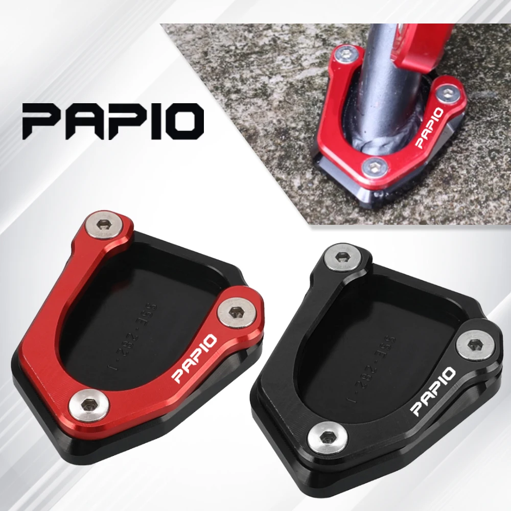 Motorcycle Accessories Side Stand Enlarger Kickstand Extension Plate Pads For CFMOTO CF MOTO XO PAPIO XO 125 XO-1 XO-2 Papio 125
Motorcycle Accessories Side Stand Enlarger Kickstand Extension Plate Pads For CFMOTO CF MOTO XO PAPIO XO 125 XO-1 XO-2 Papio 125