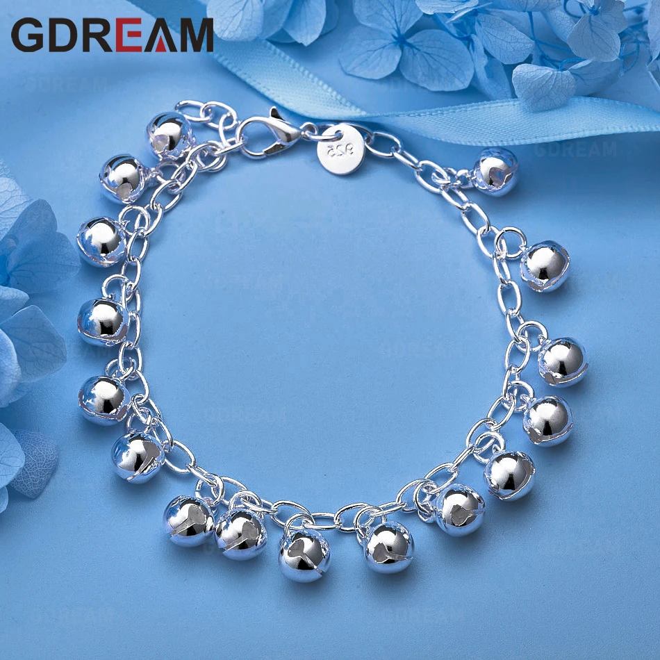 GDREAM 925 Sterling Silver Hanging Fourteen Small Bells Bracelet Niche Design High-End Women'S Holiday Gift Jewelry
GDREAM 925 Sterling Silver Hanging Fourteen Small Bells Bracelet Niche Design High-End Women'S Holiday Gift Jewelry