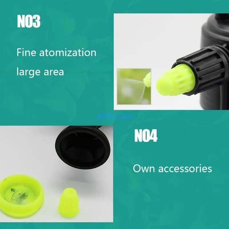 U13C Hand Held Air Manual Pressure 2L Watering Can with Long Rod Sprayer Plastic Small Watering Pot Gardening Supplies
U13C Hand Held Air Manual Pressure 2L Watering Can with Long Rod Sprayer Plastic Small Watering Pot Gardening Supplies