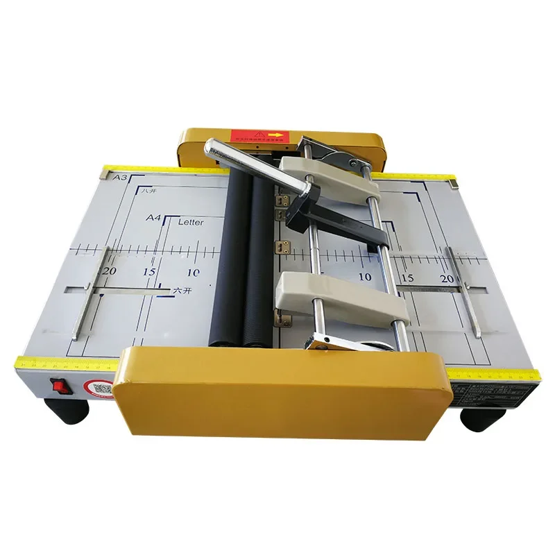Electric Stapler Folding Machine A3 Electric Creasing Machine Card Folding Machines Color Pages Dashed Machine 220V XH
Electric Stapler Folding Machine A3 Electric Creasing Machine Card Folding Machines Color Pages Dashed Machine 220V XH