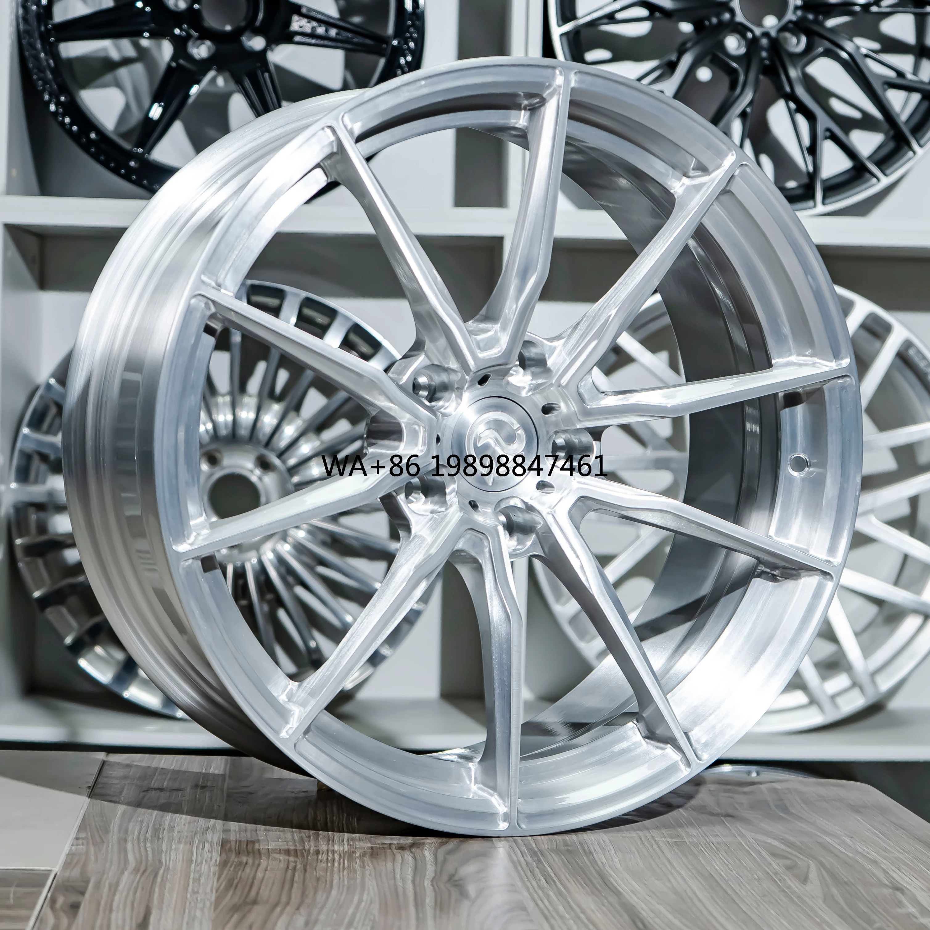 Hot Selling 5*120.65 Custom Rims Brush Polish Chrome Machine Silver Passenger Car Forged Wheels for Corvette C6 Z06 Wide Body
Hot Selling 5*120.65 Custom Rims Brush Polish Chrome Machine Silver Passenger Car Forged Wheels for Corvette C6 Z06 Wide Body