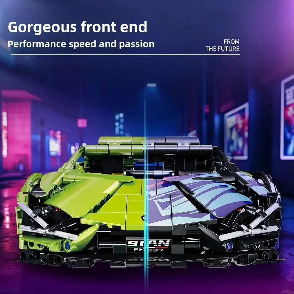1280PCS Sports Supercars Building Block Model Set Racing Car Puzzle Racing Enthusiasts Children Friends Birthday Collection Gift
1280PCS Sports Supercars Building Block Model Set Racing Car Puzzle Racing Enthusiasts Children Friends Birthday Collection Gift