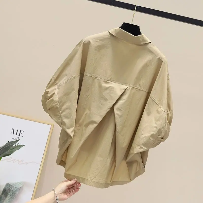 Women's Shirt And Blouse New Bat Sleeve Blouses Spring Summer Korean Loose Hem Waist Chiffon Blusas Chic Casual Top Short Femme
Women's Shirt And Blouse New Bat Sleeve Blouses Spring Summer Korean Loose Hem Waist Chiffon Blusas Chic Casual Top Short Femme
