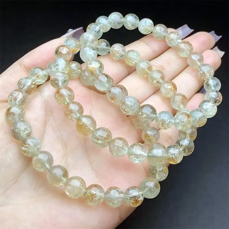 Natural Arusha Quartz Bracelet Women Fashion Healing Crystal Round Beads Lovers Strand Jewelry Gift 1PCS
Natural Arusha Quartz Bracelet Women Fashion Healing Crystal Round Beads Lovers Strand Jewelry Gift 1PCS