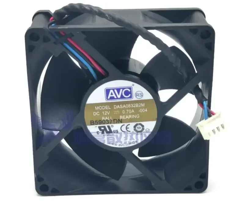 Ltsf For AVC DASA0832B2M 004 DC 12V 0.70A 80x80x32mm 3-Wire Server Cooling Fan8cm
Ltsf For AVC DASA0832B2M 004 DC 12V 0.70A 80x80x32mm 3-Wire Server Cooling Fan8cm