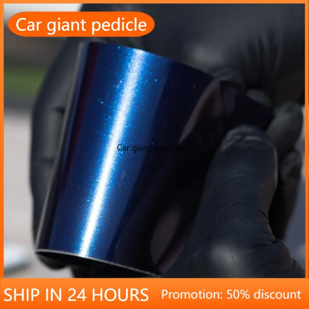 Gloss Paint Metallic Tanzanite Blue Suitable vinyl stickers Bubble-free easy liner for car wrap quality Warranty 1.52*17M
Gloss Paint Metallic Tanzanite Blue Suitable vinyl stickers Bubble-free easy liner for car wrap quality Warranty 1.52*17M