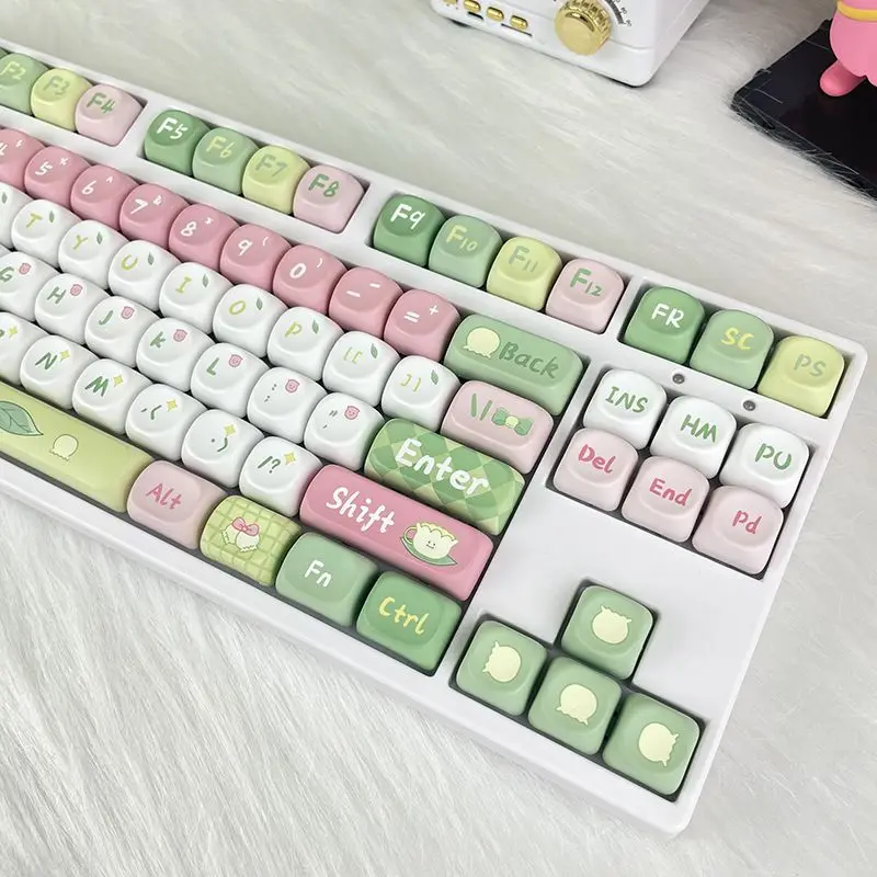 Lily of the valley keycap five-sided MOA highly sublimated pbT material cute button cross mechanical key office full set
Lily of the valley keycap five-sided MOA highly sublimated pbT material cute button cross mechanical key office full set