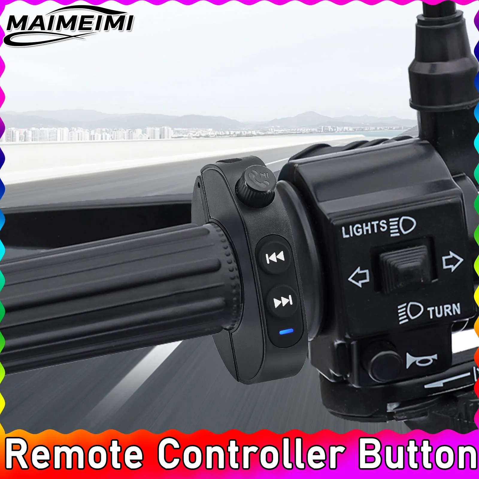 Motorcycle Handlebar Media Controller Steering Wheels Switch Bluetooth-compatible Wireless Media Smart Phone Remote customized
Motorcycle Handlebar Media Controller Steering Wheels Switch Bluetooth-compatible Wireless Media Smart Phone Remote customized