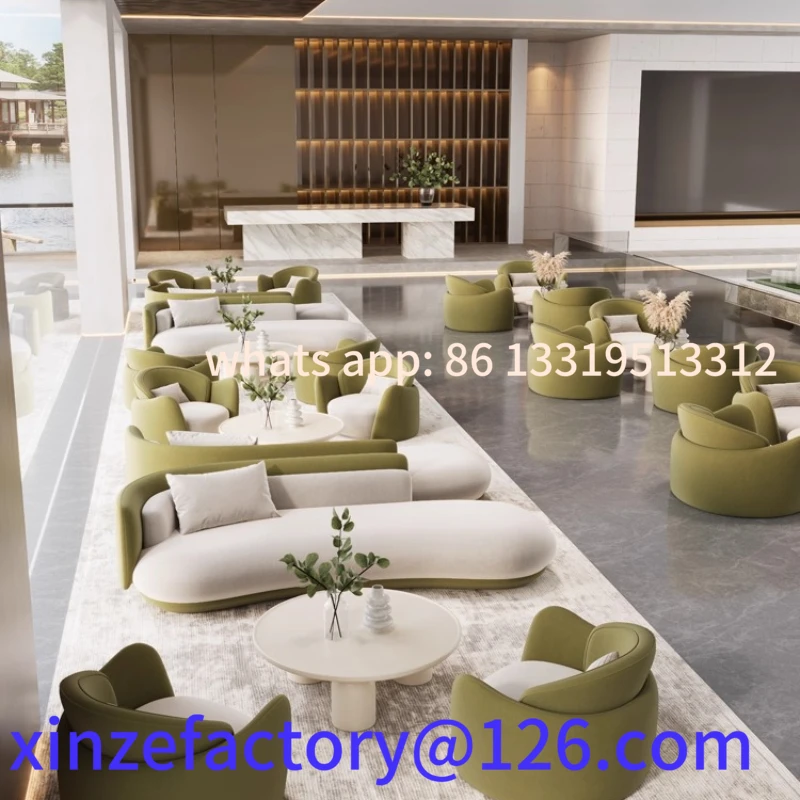 Customizable Apartment Rest Area Leisure Reception Negotiation Sofa Combination
Customizable Apartment Rest Area Leisure Reception Negotiation Sofa Combination