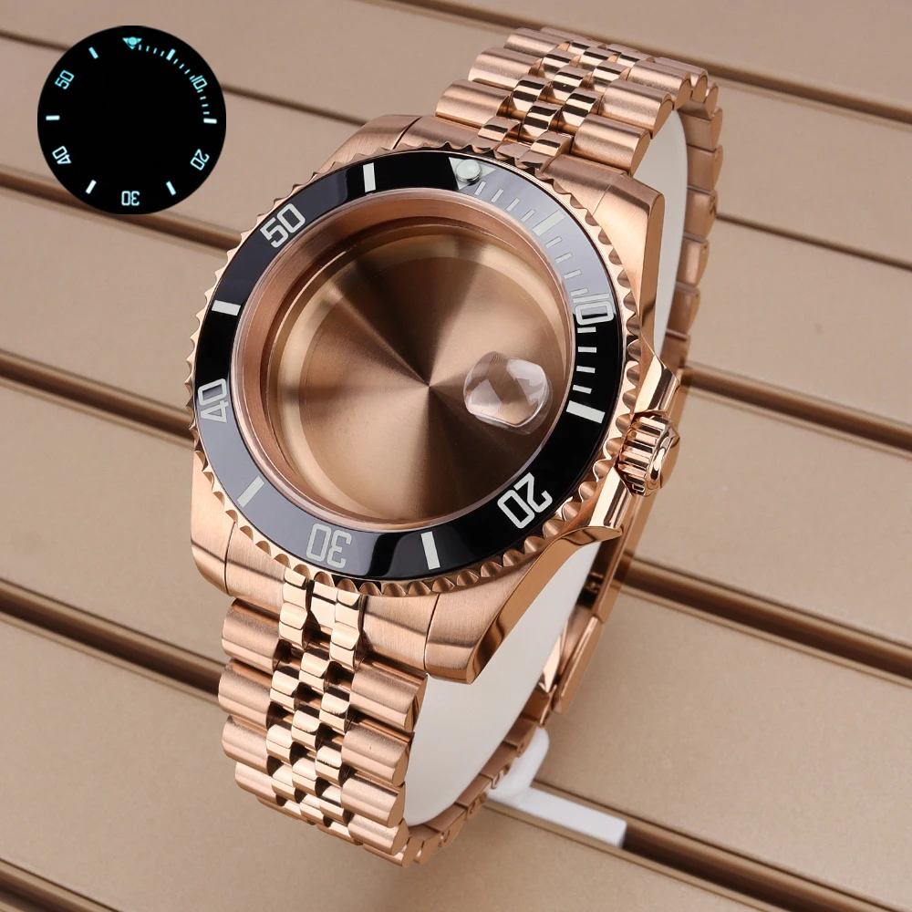 40mm Women's Luxury Watch Case Fashion Waterproof Luminous Bezel For NH35 NH36 NH34/38 8215 ETA2824 PT5000 Jubilee Strap Parts
40mm Women's Luxury Watch Case Fashion Waterproof Luminous Bezel For NH35 NH36 NH34/38 8215 ETA2824 PT5000 Jubilee Strap Parts