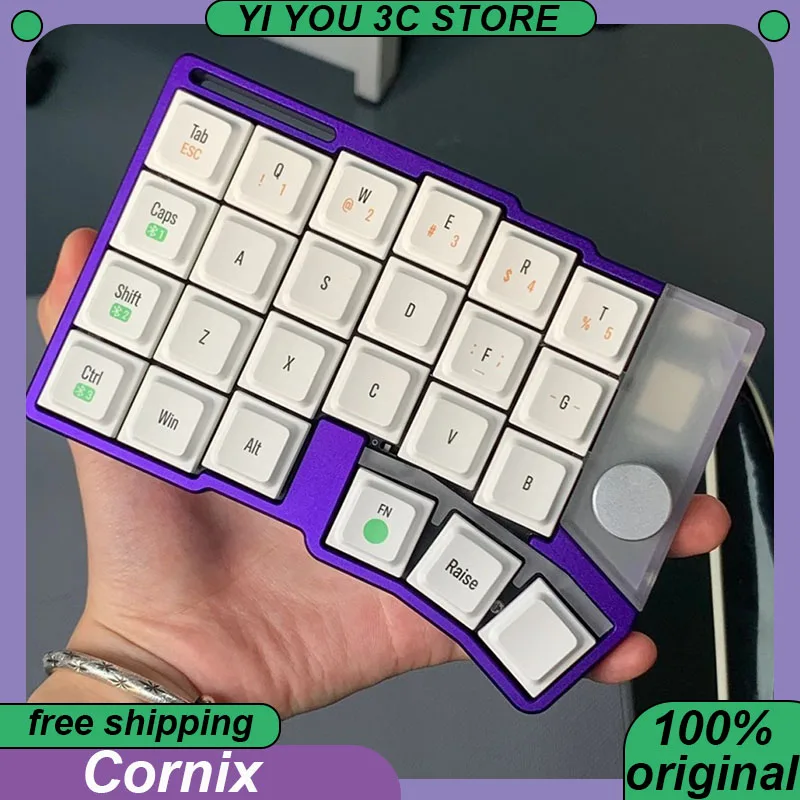 Cornix Сплит-клавиатура Беспроводная двойной режим 48 клавиш Флакон с ЧПУ Bluetooth Эргономика ПК Киберспорт Ноутбук Игровая мини-клавиатура Клавиатура
Cornix Сплит-клавиатура Беспроводная двойной режим 48 клавиш Флакон с ЧПУ Bluetooth Эргономика ПК Киберспорт Ноутбук Игровая мини-клавиатура Клавиатура