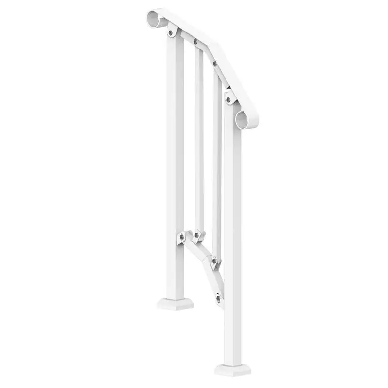 Free Shipping-Transitional Carbon Steel Stairway Balustrade 1-2 Step For Concrete Stairs Porch Deck, Installation Kit Retro Arch White Hand Guardrail Seniors Safety Support
Free Shipping-Transitional Carbon Steel Stairway Balustrade 1-2 Step For Concrete Stairs Porch Deck, Installation Kit Retro Arch White Hand Guardrail Seniors Safety Support