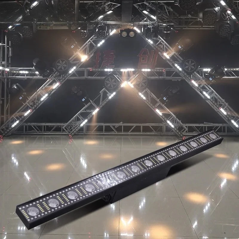 Professional Dj Bar 14x3w Warm White/ Rgb Led Pixel Beam Bar Light 3 in 1 Matrix Wash Dj Lighting Effect
Professional Dj Bar 14x3w Warm White/ Rgb Led Pixel Beam Bar Light 3 in 1 Matrix Wash Dj Lighting Effect