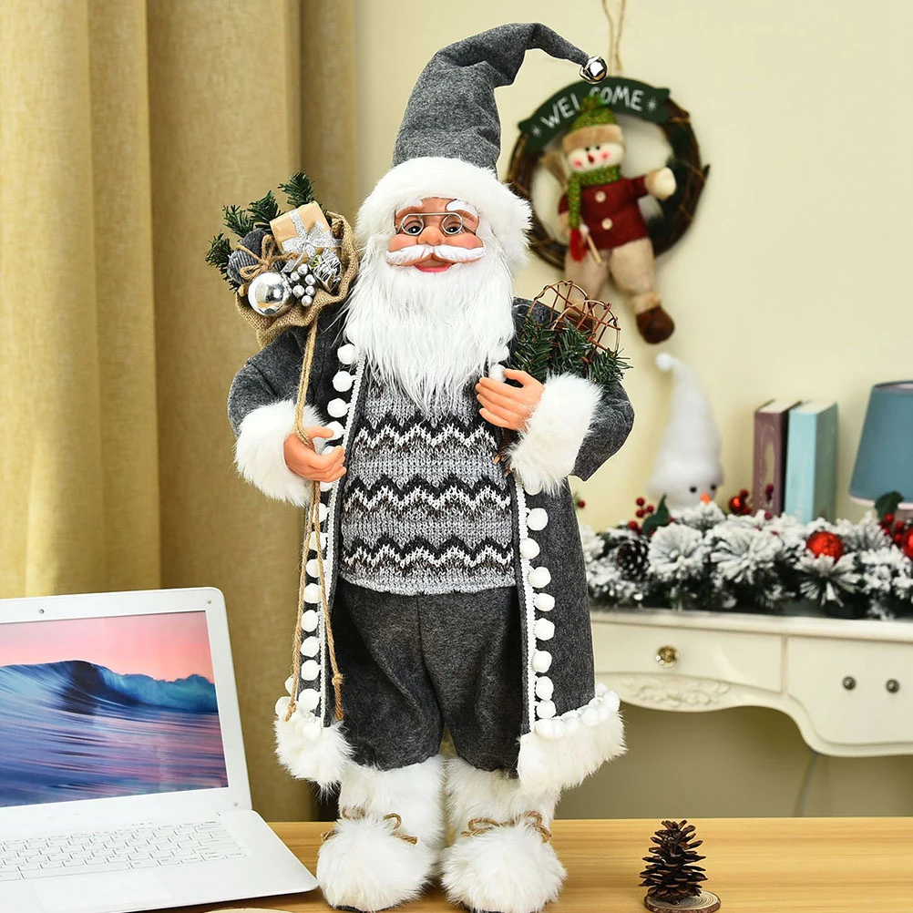 Adorable Santa Claus Figurines Cloth Art for Desktop Christmas Party Supplies Unique Decorative Holiday naments Home Accessories
Adorable Santa Claus Figurines Cloth Art for Desktop Christmas Party Supplies Unique Decorative Holiday naments Home Accessories