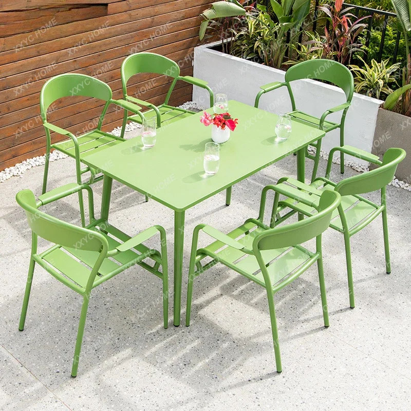 Outdoor Nordic Creative Occasional Courtyard Outdoor Garden Outdoor Aluminum Alloy Table and Chair
Outdoor Nordic Creative Occasional Courtyard Outdoor Garden Outdoor Aluminum Alloy Table and Chair