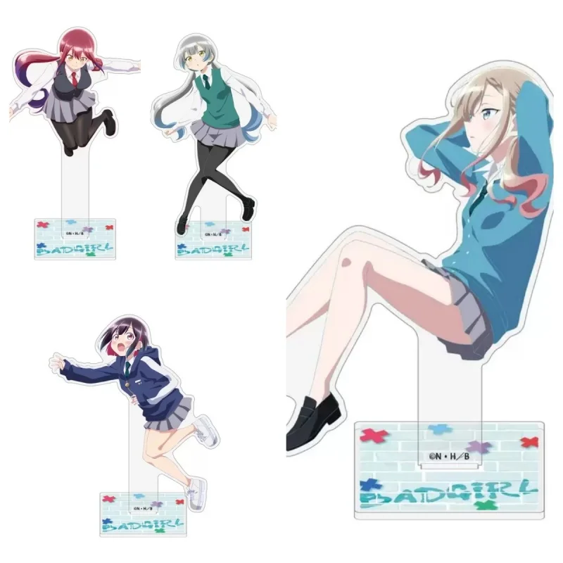 Anime Bad girl Acrylic stand standing Cake Topper Cute posture desk ornament decoration item friend's birthday gift
Anime Bad girl Acrylic stand standing Cake Topper Cute posture desk ornament decoration item friend's birthday gift