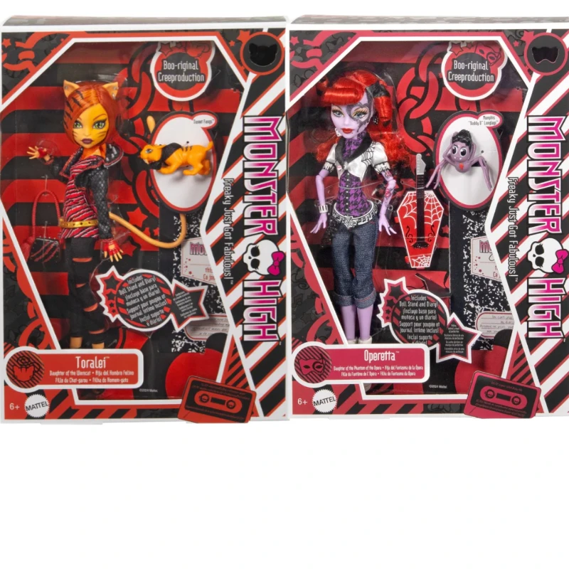 New Surprise Doll Monster High Boo-riginal Creeproductions G1 Operetta Doll and Toralei Doll Toy Set Gifts for Girls
New Surprise Doll Monster High Boo-riginal Creeproductions G1 Operetta Doll and Toralei Doll Toy Set Gifts for Girls