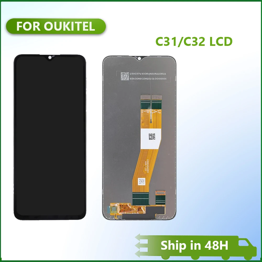 Full LCD Screen For Oukitel C31 C32 (incompatible) LCD Display Touch Screen Digitizer Assemly Replacement Repair Parts
Full LCD Screen For Oukitel C31 C32 (incompatible) LCD Display Touch Screen Digitizer Assemly Replacement Repair Parts