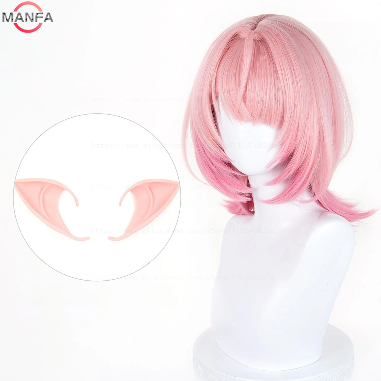 High Quality ZZZ Ramiel Cosplay Wig Pink mixed color hair Heat Resistant Synthetic Anime Wigs + Wig Cap
High Quality ZZZ Ramiel Cosplay Wig Pink mixed color hair Heat Resistant Synthetic Anime Wigs + Wig Cap