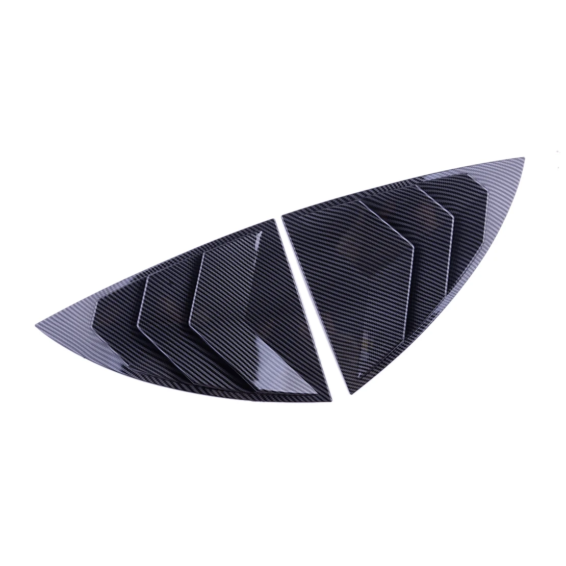 1 Pair Carbon Fiber Style Car Rear Window Louver Shutter Cover Decor Fit For Tesla Model 3 2017 2018 2019 2020 2021
1 Pair Carbon Fiber Style Car Rear Window Louver Shutter Cover Decor Fit For Tesla Model 3 2017 2018 2019 2020 2021