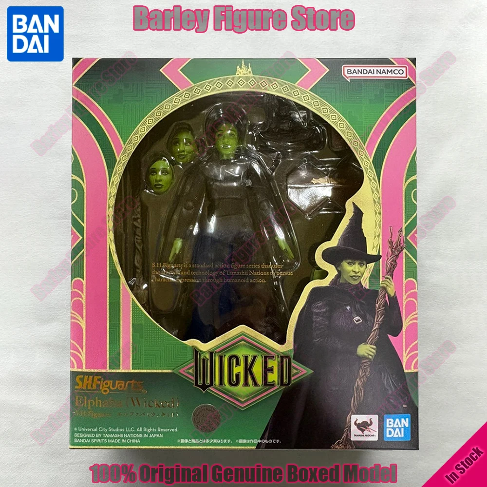 В наличии: Коллекционная фигурка Bandai S.H.Figuarts Wicked Elphaba, 135 мм, с метлой, шляпой и плащом – подарок для фанатов
В наличии: Коллекционная фигурка Bandai S.H.Figuarts Wicked Elphaba, 135 мм, с метлой, шляпой и плащом – подарок для фанатов